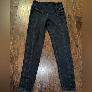 Free People detailed leggings